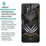 Black Warrior Glass Case for Redmi Note 10 Pro Max