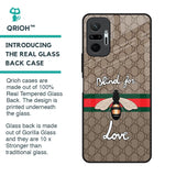 Blind For Love Glass Case for Redmi Note 10 Pro Max