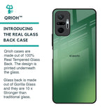 Green Grunge Texture Glass Case for Redmi Note 10 Pro Max