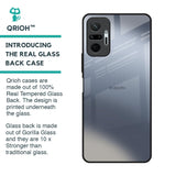 Space Grey Gradient Glass Case for Redmi Note 10 Pro Max