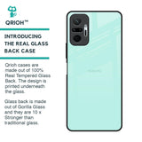 Teal Glass Case for Redmi Note 10 Pro Max