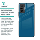 Cobalt Blue Glass Case for Redmi Note 10 Pro Max