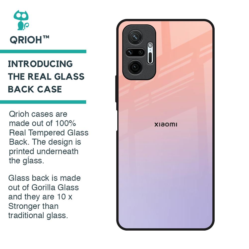 Dawn Gradient Glass Case for Redmi Note 10 Pro Max