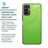 Paradise Green Glass Case For Redmi Note 10 Pro Max