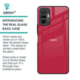 Solo Maroon Glass case for Redmi Note 10 Pro Max