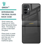 Grey Metallic Glass Case For Redmi Note 10 Pro Max