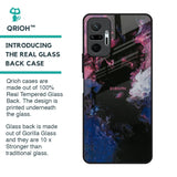 Smudge Brush Glass case for Redmi Note 10 Pro Max