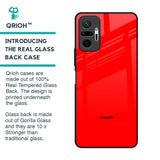 Blood Red Glass Case for Redmi Note 10 Pro Max