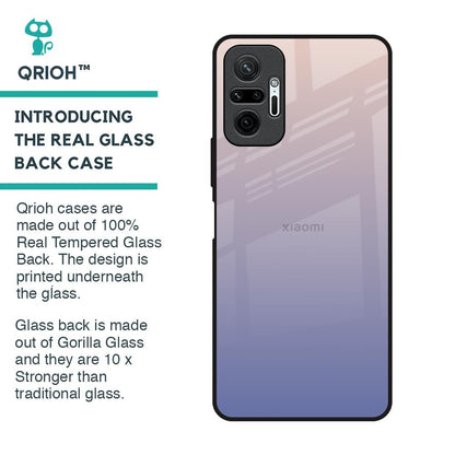 Rose Hue Glass Case for Redmi Note 10 Pro Max
