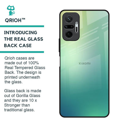 Dusty Green Glass Case for Redmi Note 10 Pro Max