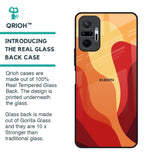 Magma Color Pattern Glass Case for Redmi Note 10 Pro Max