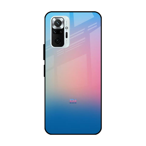 Blue & Pink Ombre Redmi Note 10 Pro Max Glass Cases & Covers Online