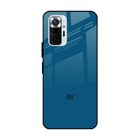Cobalt Blue Redmi Note 10 Pro Max Glass Cases & Covers Online