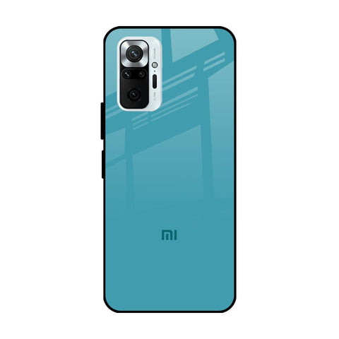 Oceanic Turquiose Redmi Note 10 Pro Max Glass Cases & Covers Online