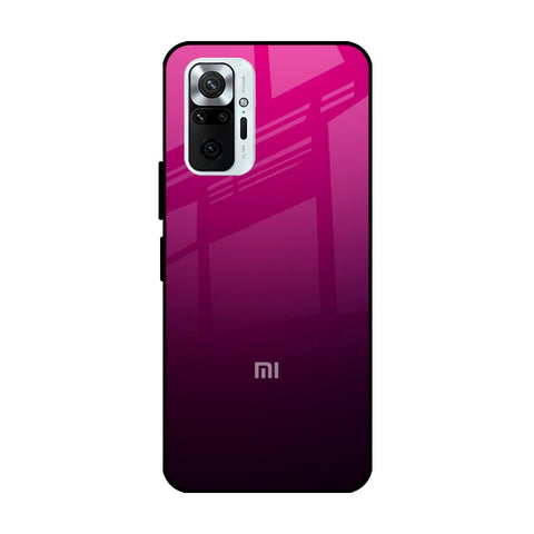 Purple Ombre Pattern Redmi Note 10 Pro Max Glass Cases & Covers Online