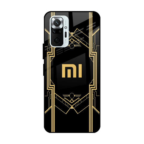 Sacred Logo Redmi Note 10 Pro Max Glass Cases & Covers Online