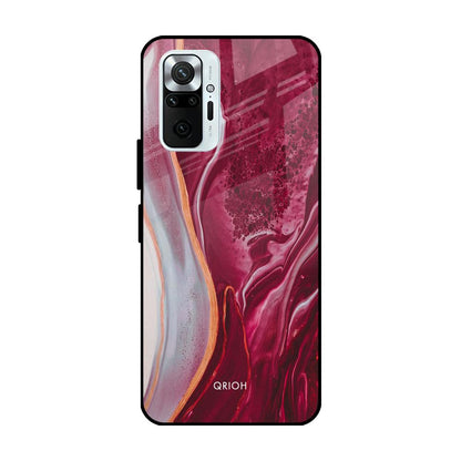 Crimson Ruby Redmi Note 10 Pro Max Glass Cases & Covers Online