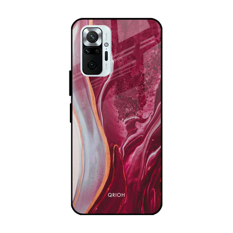 Crimson Ruby Redmi Note 10 Pro Max Glass Cases & Covers Online