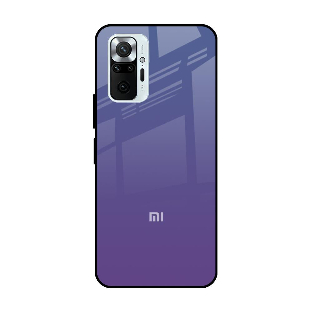 Indigo Pastel Redmi Note 10 Pro Max Glass Cases & Covers Online