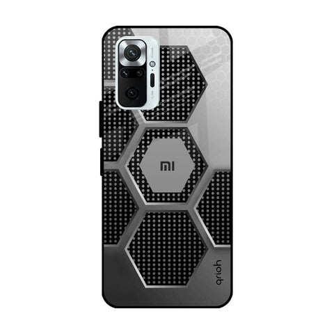 Hexagon Style Redmi Note 10 Pro Max Glass Cases & Covers Online