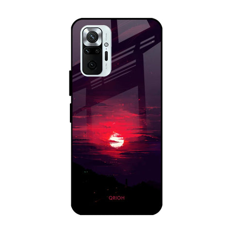Morning Red Sky Redmi Note 10 Pro Max Glass Cases & Covers Online