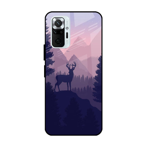 Deer In Night Redmi Note 10 Pro Max Glass Cases & Covers Online
