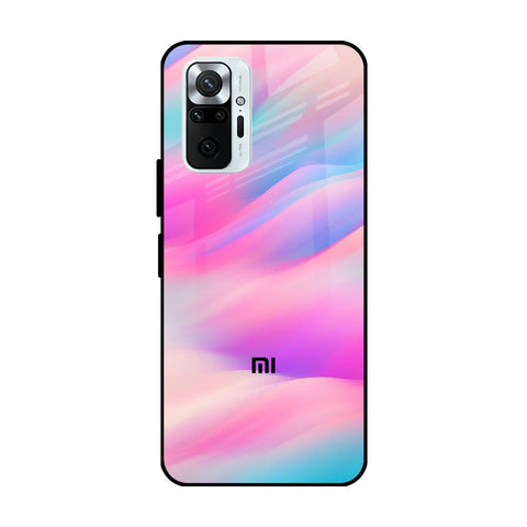 Colorful Waves Redmi Note 10 Pro Max Glass Cases & Covers Online