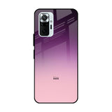 Purple Gradient Redmi Note 10 Pro Max Glass Cases & Covers Online