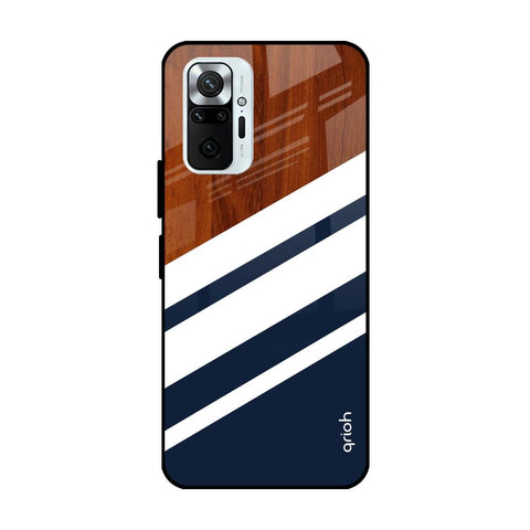 Bold Stripes Redmi Note 10 Pro Max Glass Cases & Covers Online