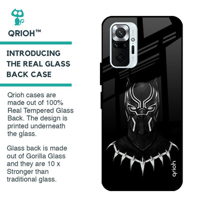 Dark Superhero Glass Case for Redmi Note 10 Pro Max