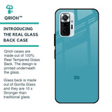 Oceanic Turquiose Glass Case for Redmi Note 10 Pro Max