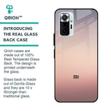 Golden Mauve Glass Case for Redmi Note 10 Pro Max