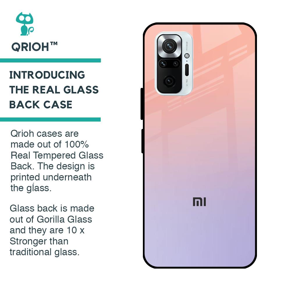 Dawn Gradient Glass Case for Redmi Note 10 Pro Max