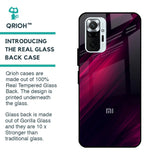 Razor Black Glass Case for Redmi Note 10 Pro Max