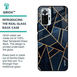Abstract Tiles Glass case for Redmi Note 10 Pro Max