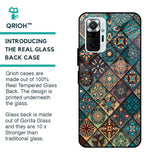 Retro Art Glass case for Redmi Note 10 Pro Max