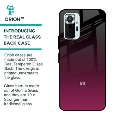 Wisconsin Wine Glass Case For Redmi Note 10 Pro Max
