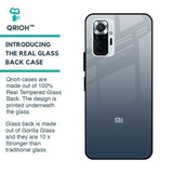 Smokey Grey Color Glass Case For Redmi Note 10 Pro Max