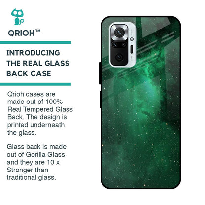 Emerald Firefly Glass Case For Redmi Note 10 Pro Max