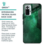 Emerald Firefly Glass Case For Redmi Note 10 Pro Max