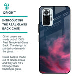 Moon Night Glass Case For Redmi Note 10 Pro Max