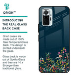 Small Garden Glass Case For Redmi Note 10 Pro Max