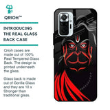 Lord Hanuman Glass Case For Redmi Note 10 Pro Max