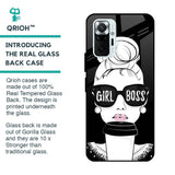 Girl Boss Glass Case For Redmi Note 10 Pro Max