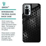 Dark Abstract Pattern Glass Case For Redmi Note 10 Pro Max