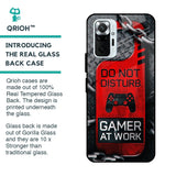 Do No Disturb Glass Case For Redmi Note 10 Pro Max