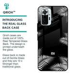 Zealand Fern Design Glass Case For Redmi Note 10 Pro Max