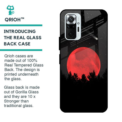 Moonlight Aesthetic Glass Case For Redmi Note 10 Pro Max