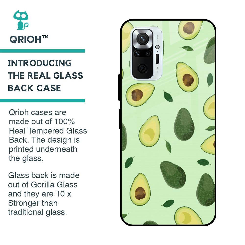 Pears Green Glass Case For Redmi Note 10 Pro Max