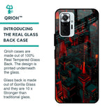 City Light Glass Case For Redmi Note 10 Pro Max